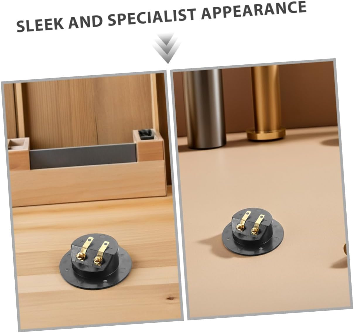 BEBEMOKO 8PCS Full Copper Speaker Box Terminal Cup Binding Post Connectors for DIY Home Car Stereo Stable Signal Transmission Speaker Wire Connectors for Subwoofers Soundbars Hifi Audio image number 6