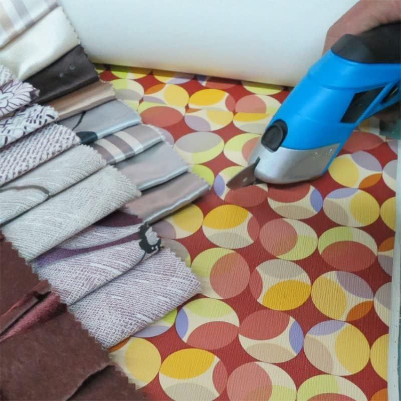 Electric Scissors, Cordless Fabric Scissors, 10000RPM Fabric Cutting Tool with 2 Blades, Rechargeable Powerful Shears, 20W Cardboard Carpet Leather Felt Cutter image number 2