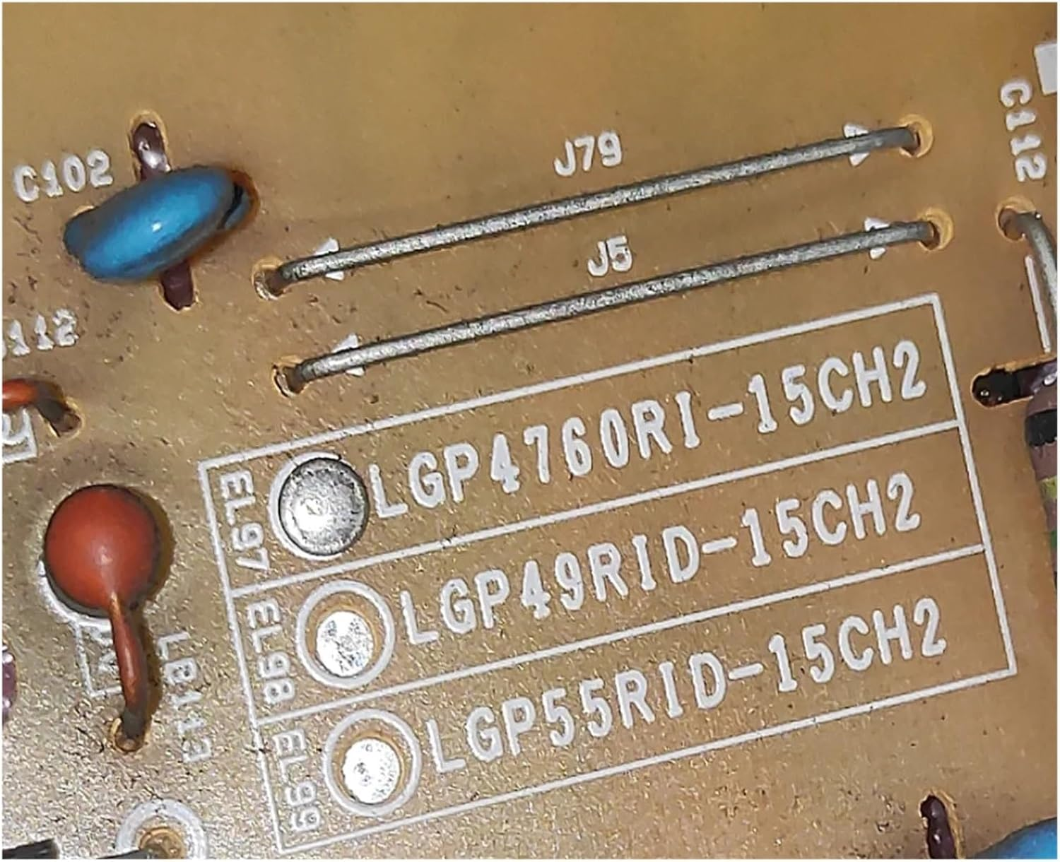 EAX66203101 LGP55RID-15CH2 Power Board LGP49RID-15CH2 LGP4760RID for 47 Inch 49 Inch 50 Inch 55 Inch 60 Inch TV Repair(55 Inch) image number 3