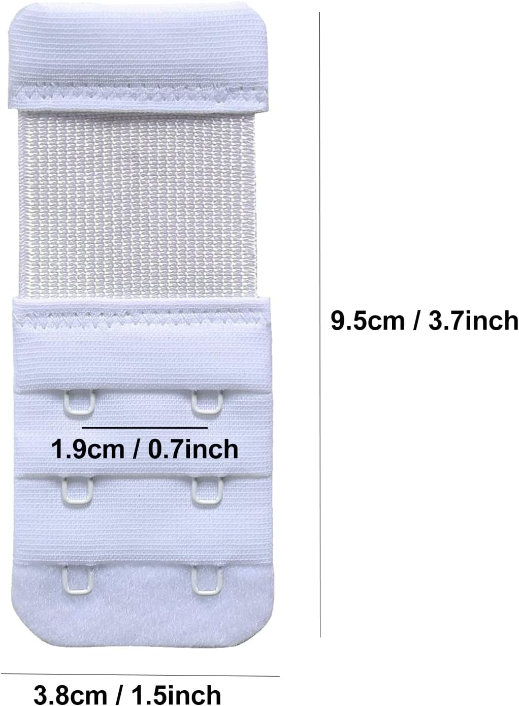 Black White Beige Bra Extender 2 3 4 5 Hook Bra Extenders for Women