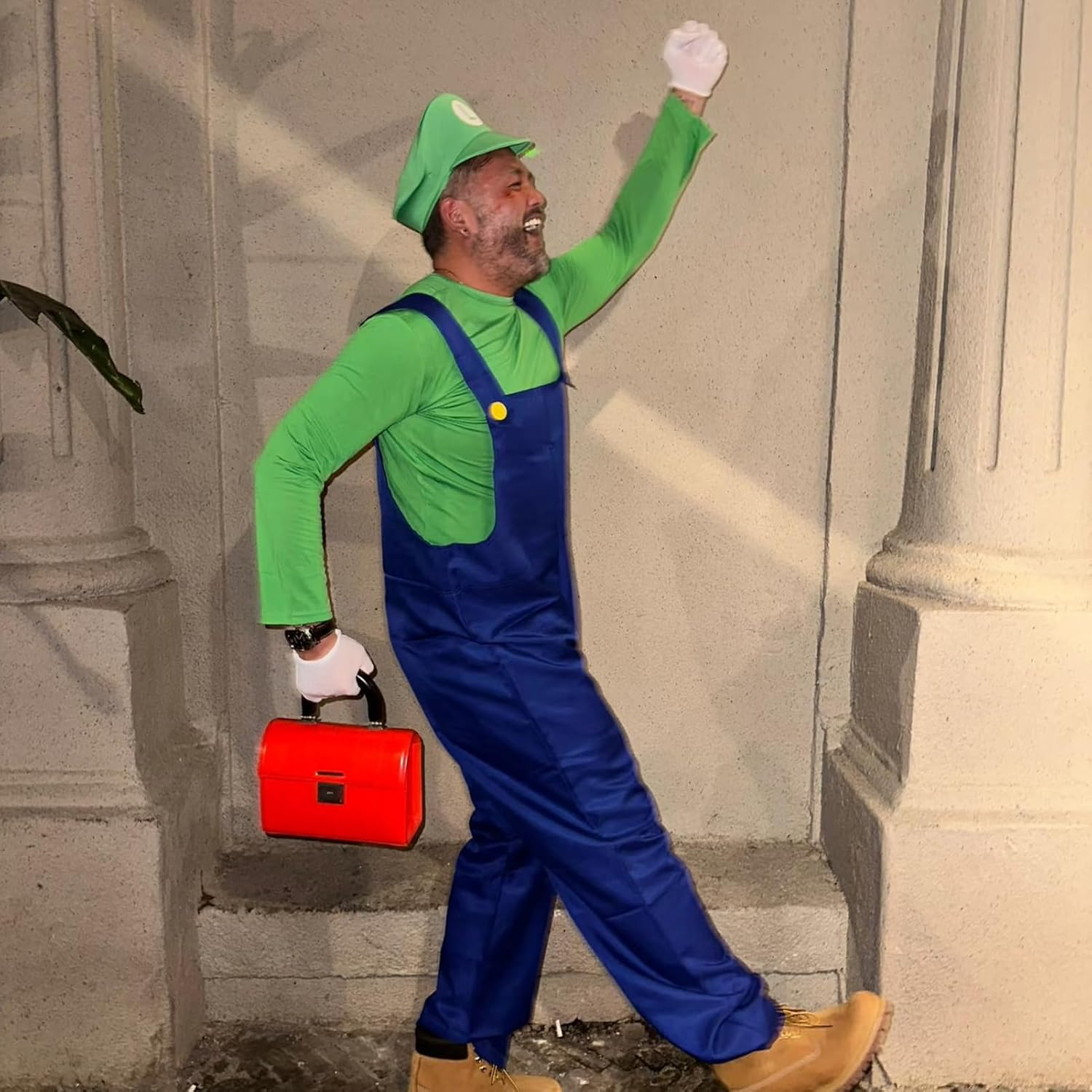 FCYQSD Costume Adults Set Halloween Birthday Party with Accessory image number 6