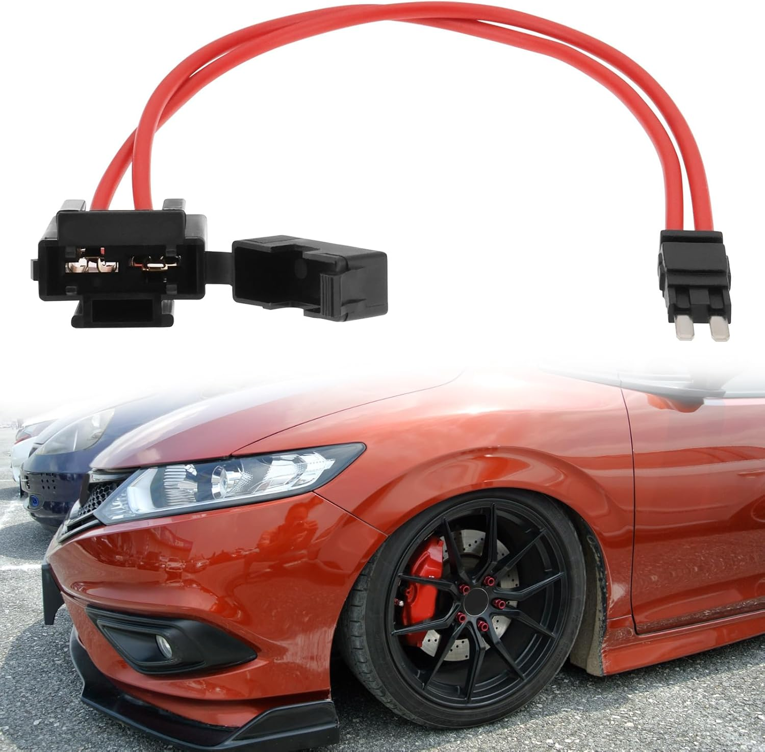 Be in Your Mind 2Pcs 32V 5A Micro 2 Fuse Holder Extension Wire 16WAG Car Modification Acc Fuse Box Power Socket Extension for Car Auto Fuse Connector image number 4