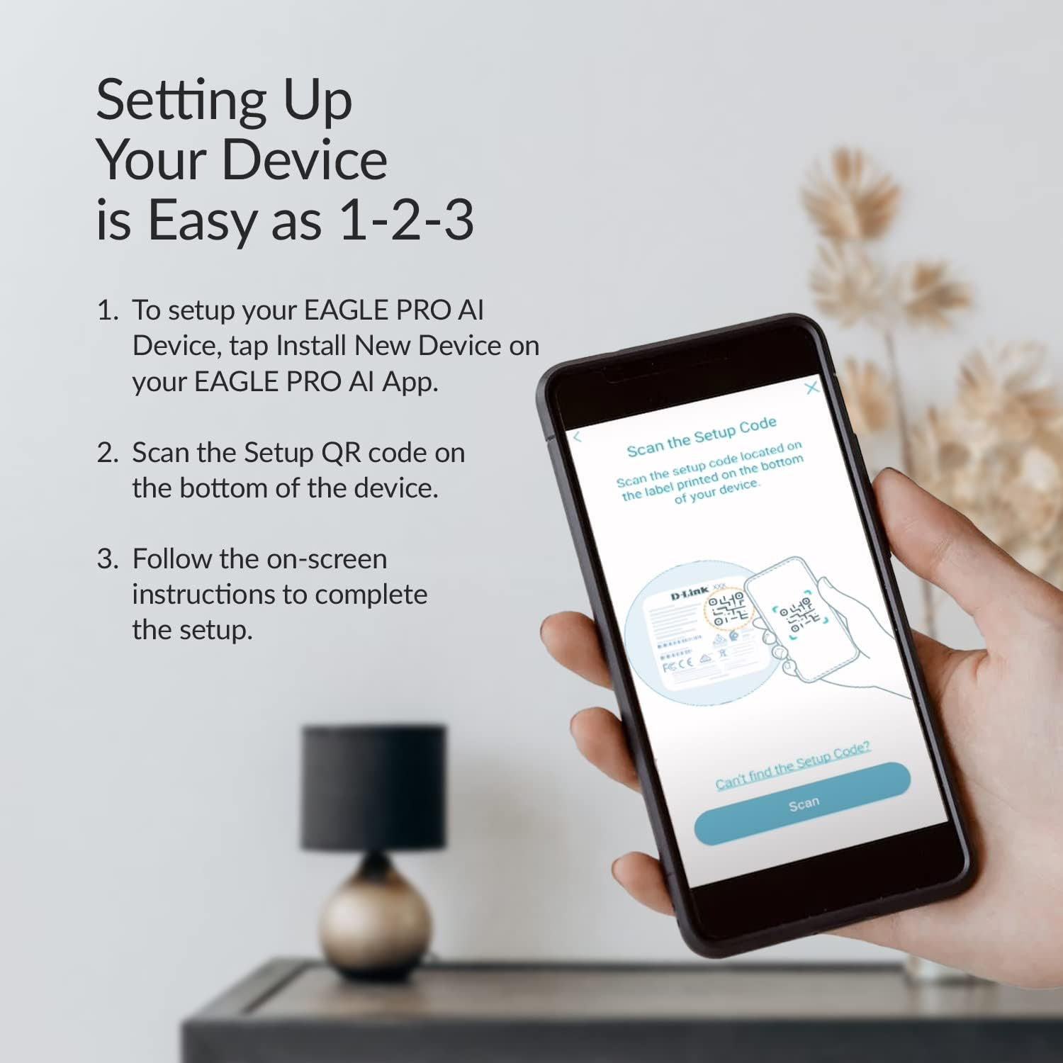 D-Link 2-Pack Home Mesh Wifi System - Eagle PRO AI AX1500 Wifi6 Wireless Mesh Router (M15-2PK), Google/Alexa Voice Control Compatible Mesh Network, High-Speed 1500Mbps, Easy Setup, Wide Coverage image number 2