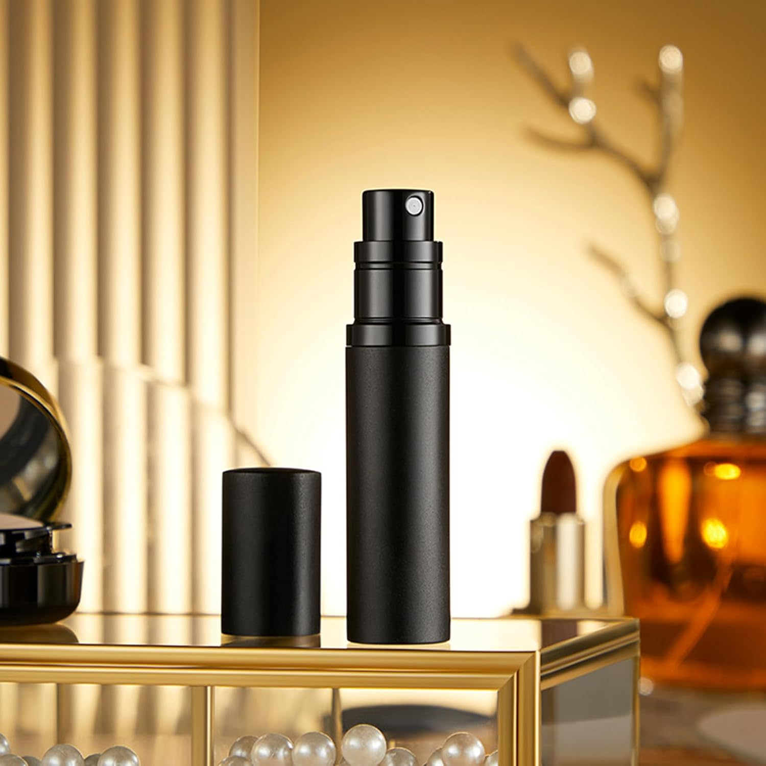 Xolixorium Perfume Atomizer Bottle 2PCS 5ML Portable Mini Perfume Spray Bottle Leakproof Refillable Atomizer for Travel Mini Travel Essentials image number 3