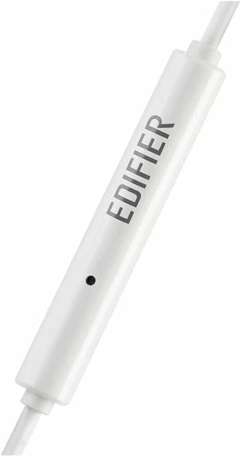 Edifier P180 plus Earbuds with Remote and Mic, White image number 1