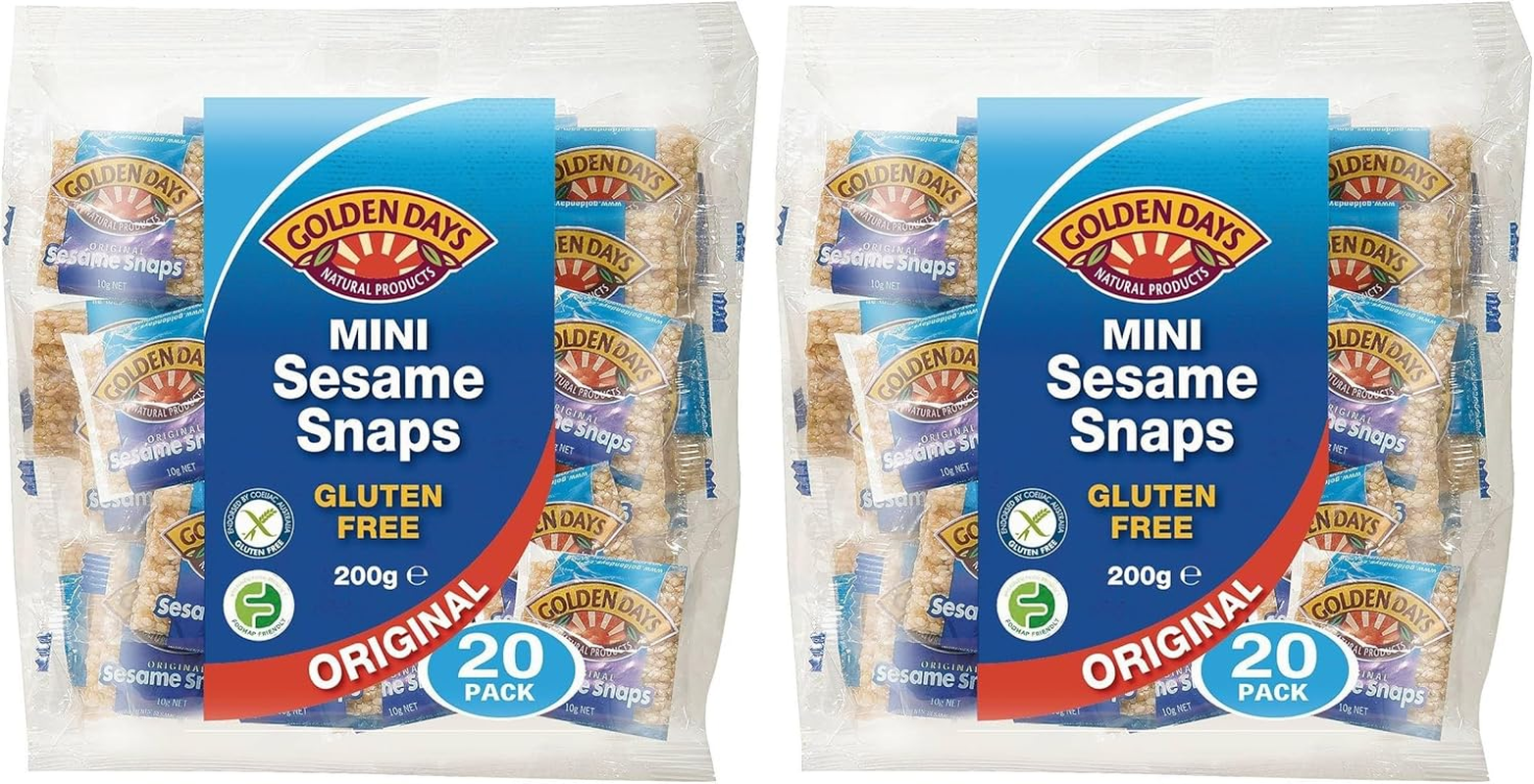 Golden Days Sesame Snaps 20 Pack, 20 Count image number 3