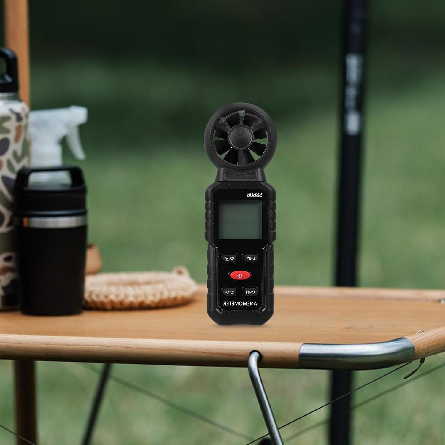 COHEALI High Precision Handheld Wind Speed Portable Anemometer for Outdoor Wind Measurement Lightweight for Air Velocity Testing image number 1