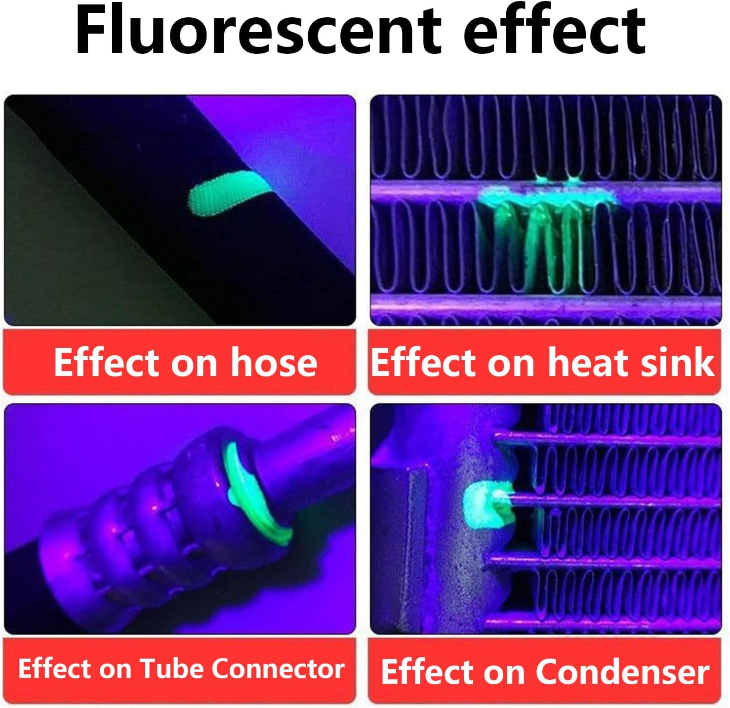 Leak Detector HVAC - Detection Tool for Air Conditioner | Portable Air Conditioner Leak Detector with Glow-In-The-Dark for Home, Automotive, Vehicle image number 3