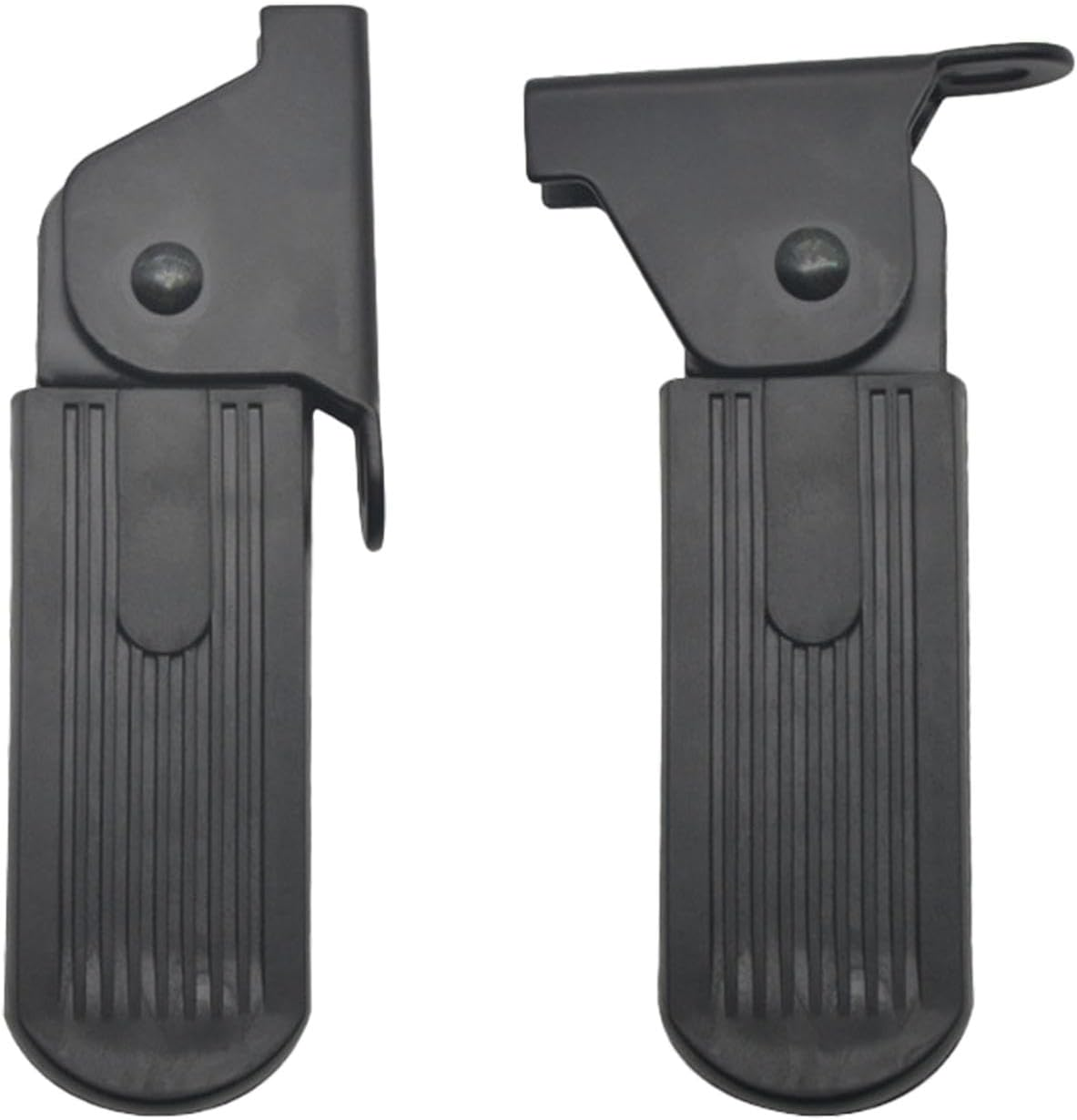 Motorcycle Foot Pegs, Front Foot Pedal for Ebikes | Passenger Pedal Supports, Folding Motorcycle Foot Rests for Electric Vehicles image number 4