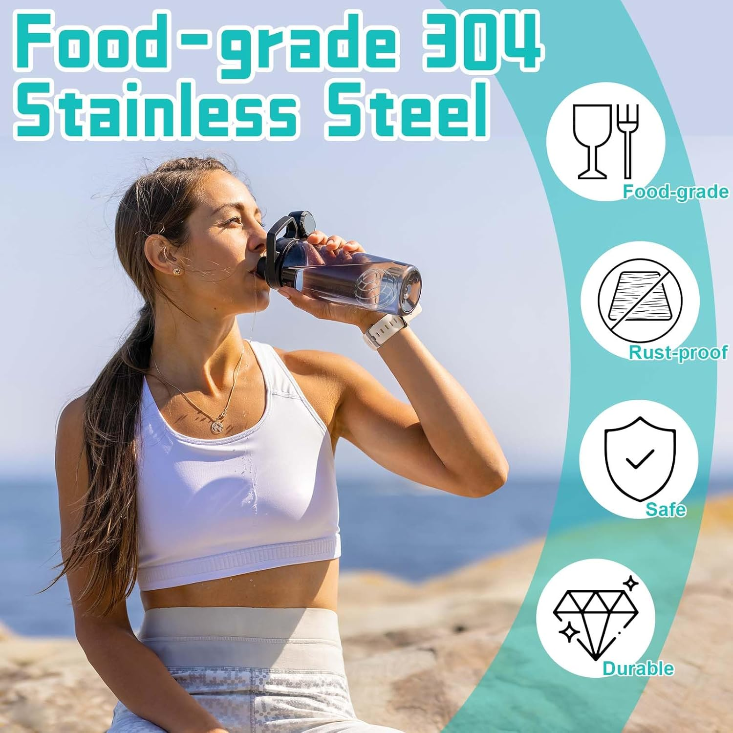 2 Pcs Supplements Shaker Ball Whisk Ball Shaker Cup Bottle Mixer Protein Mixing Ball (Diameter 3 Cm) image number 2