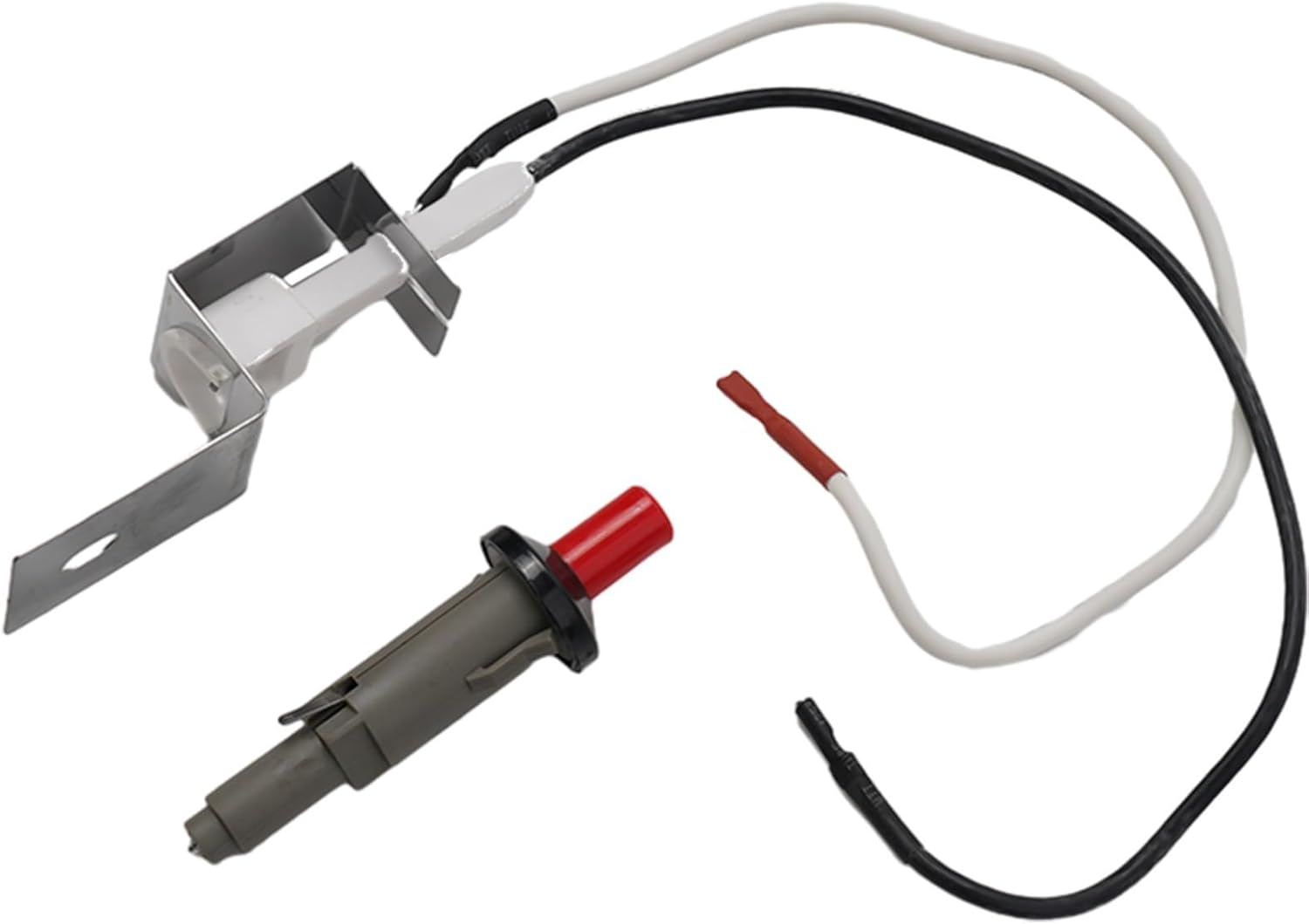 Ignition Assembly Replacement Kit, Stainless Steel Gas-Catcher Ignition Chamber and Ceramic Needle for Q100 Q120 Q200 Q220 Q1000 Q2000 Gas Grill, 7WPHIDXWI039X337OW2I0S3MM5WM11 image number 2