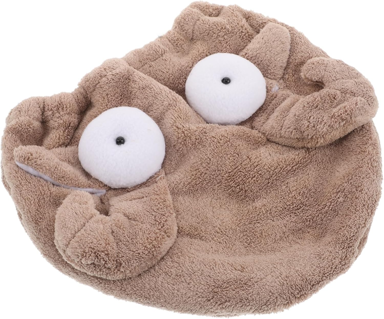 BESTYASH Cartoon Coral Fleece Hair Drying Cap Adorable Super Absorbent Towel Wrap for Women Quick Drying for Bathing Spa and Shower Use Whimsical Design image number 5