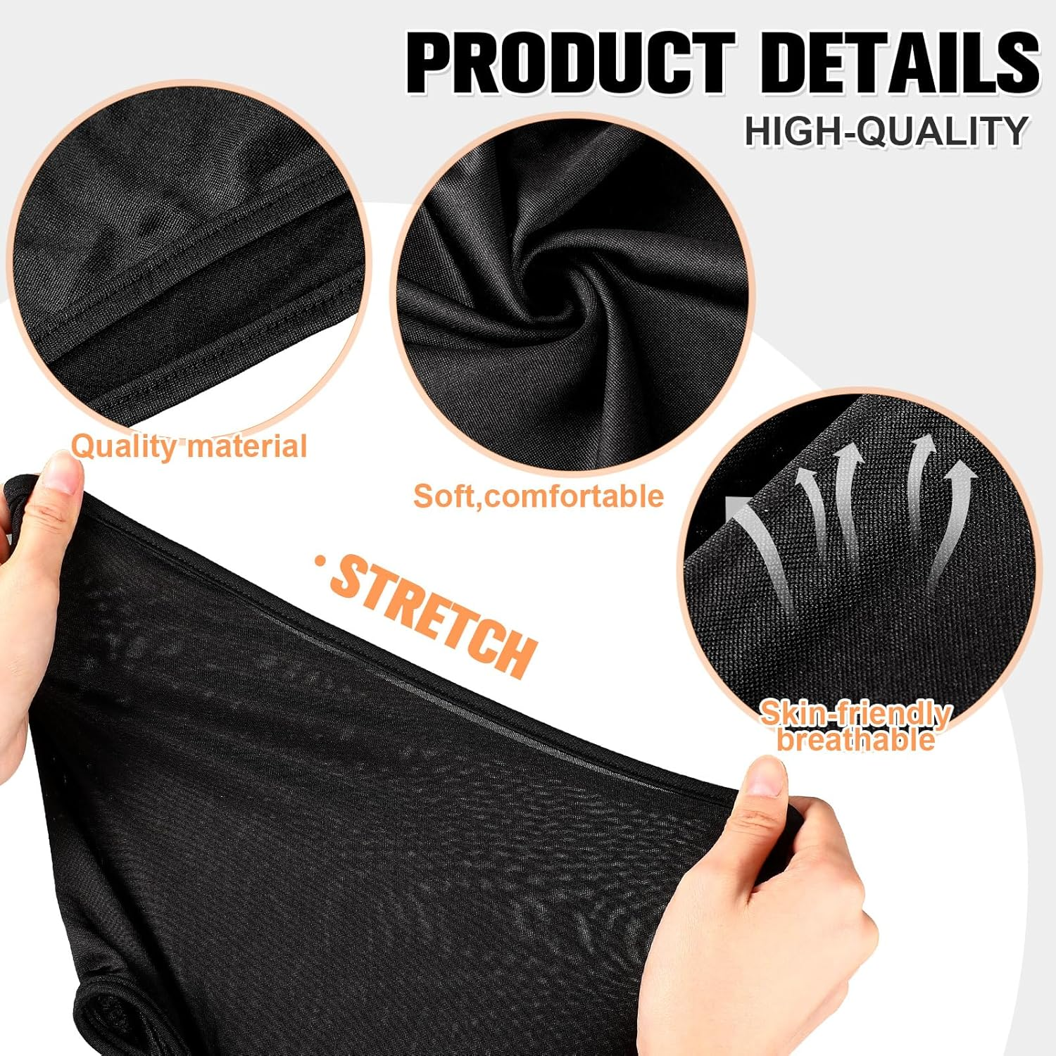 60 Pcs Balaclava Face Masks Men Full Face Cover Balaclava Mask Pasamonta&ntilde;as Ski Mask Winter Mask for Men Women image number 5