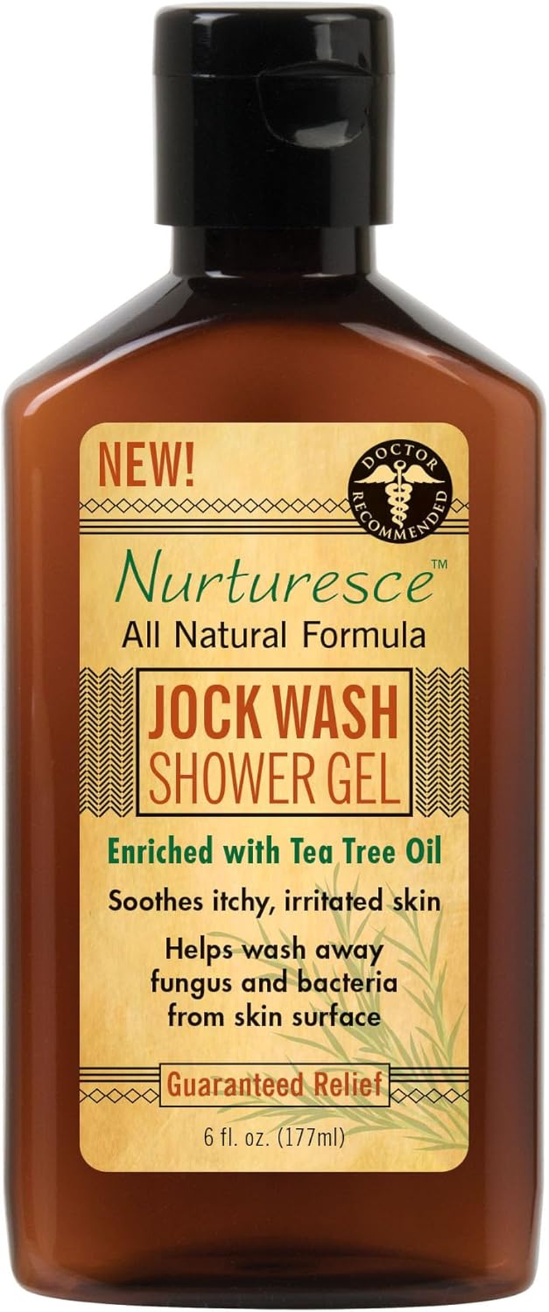 Pedifix Nurturesce Jock Wash Shower Gel, 6 Fluid Ounce