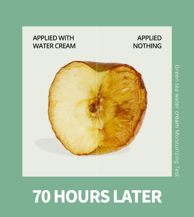 [Bonajour]Green Tea Natural Moisturizing Cream for Dry and Sensitive Skin, Best Face Moisturizer 100Ml image number 3