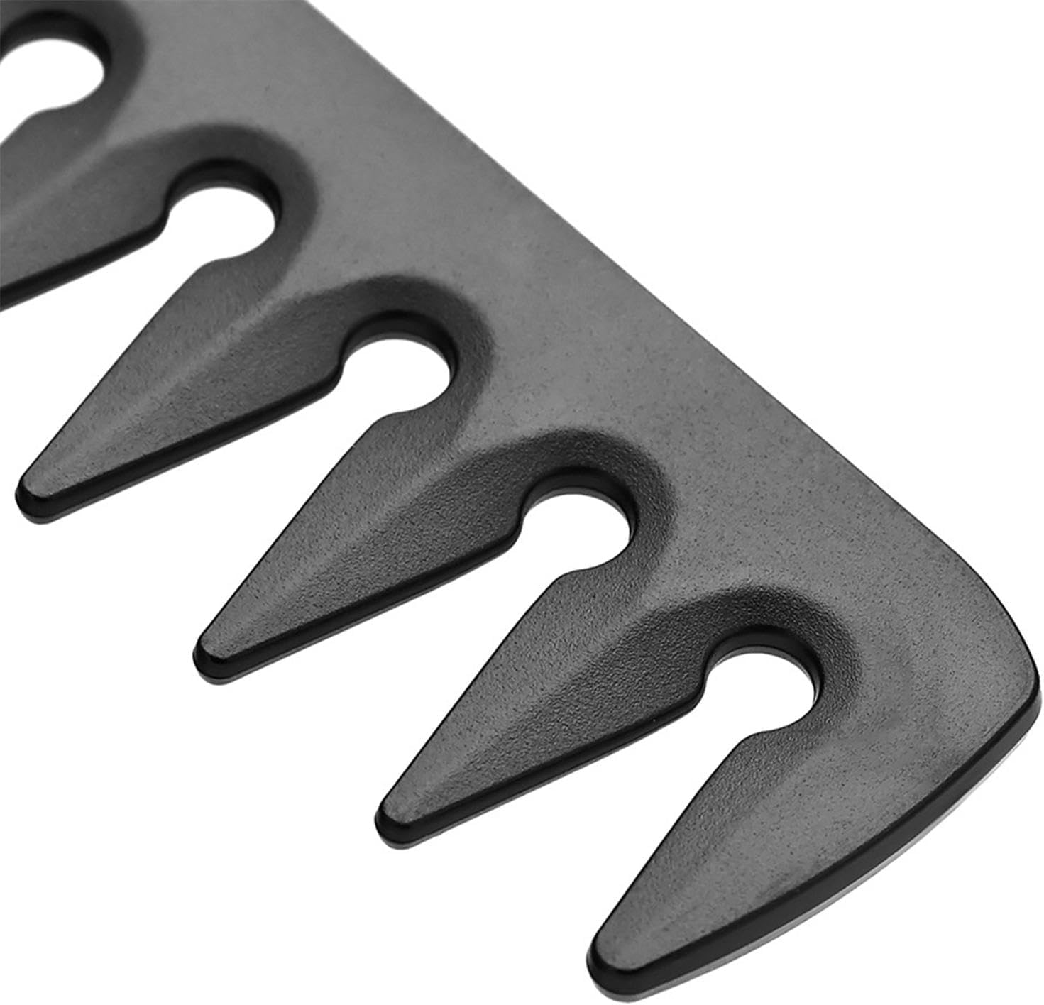 Gkgwuxf Folding Hair Comb, 2 in 1 Pocket Combs, Fine Tooth Comb & Wide Tooth Comb for Everyday Grooming and Combing Hair, Beards and Mustache