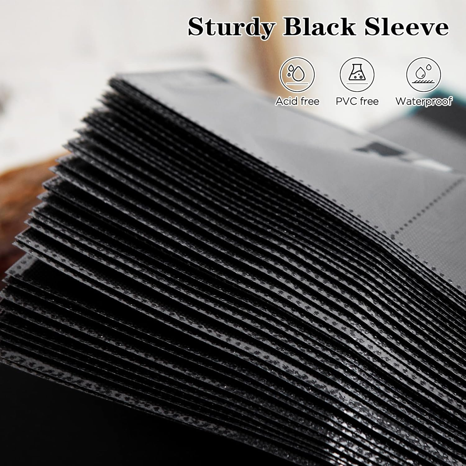 Mublalbum Small Photo Album 4X6 200 Photos Linen Cover Picture Book with Horizontal Pockets for Wedding Family Anniversary and Baby (Gray) image number 5