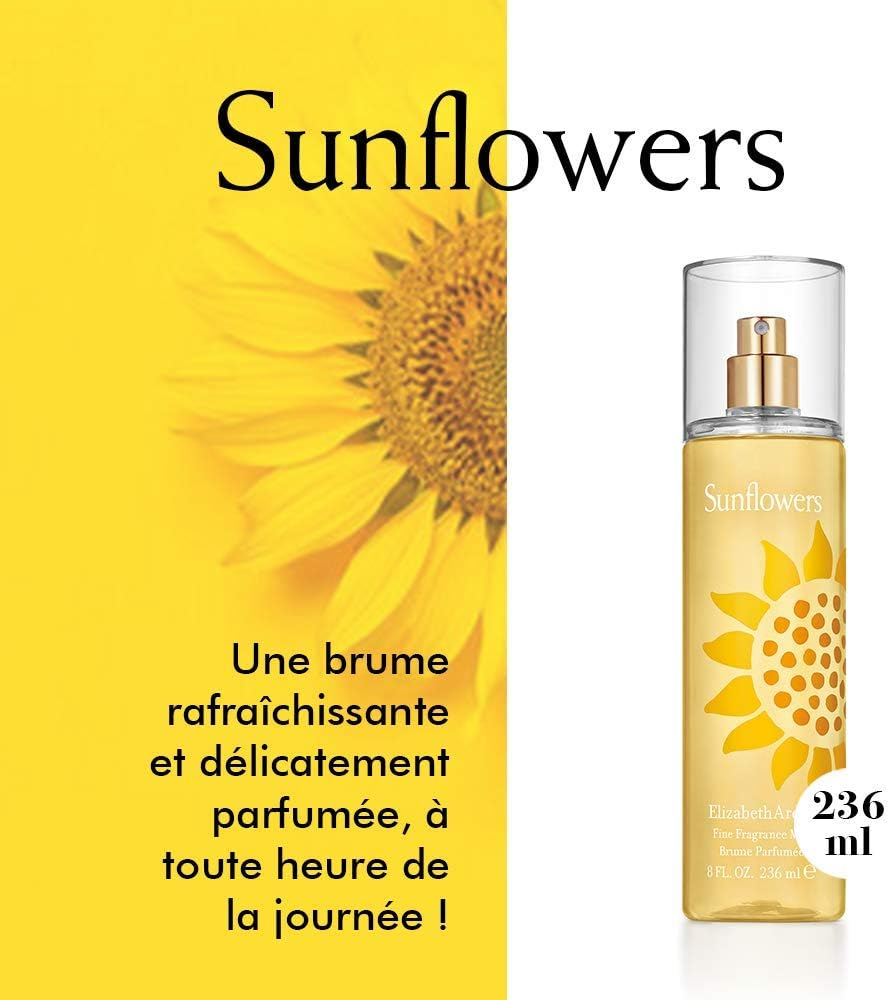 Elizabeth Arden Sunflowers 240Ml Mist, 0.5 Kg image number 3