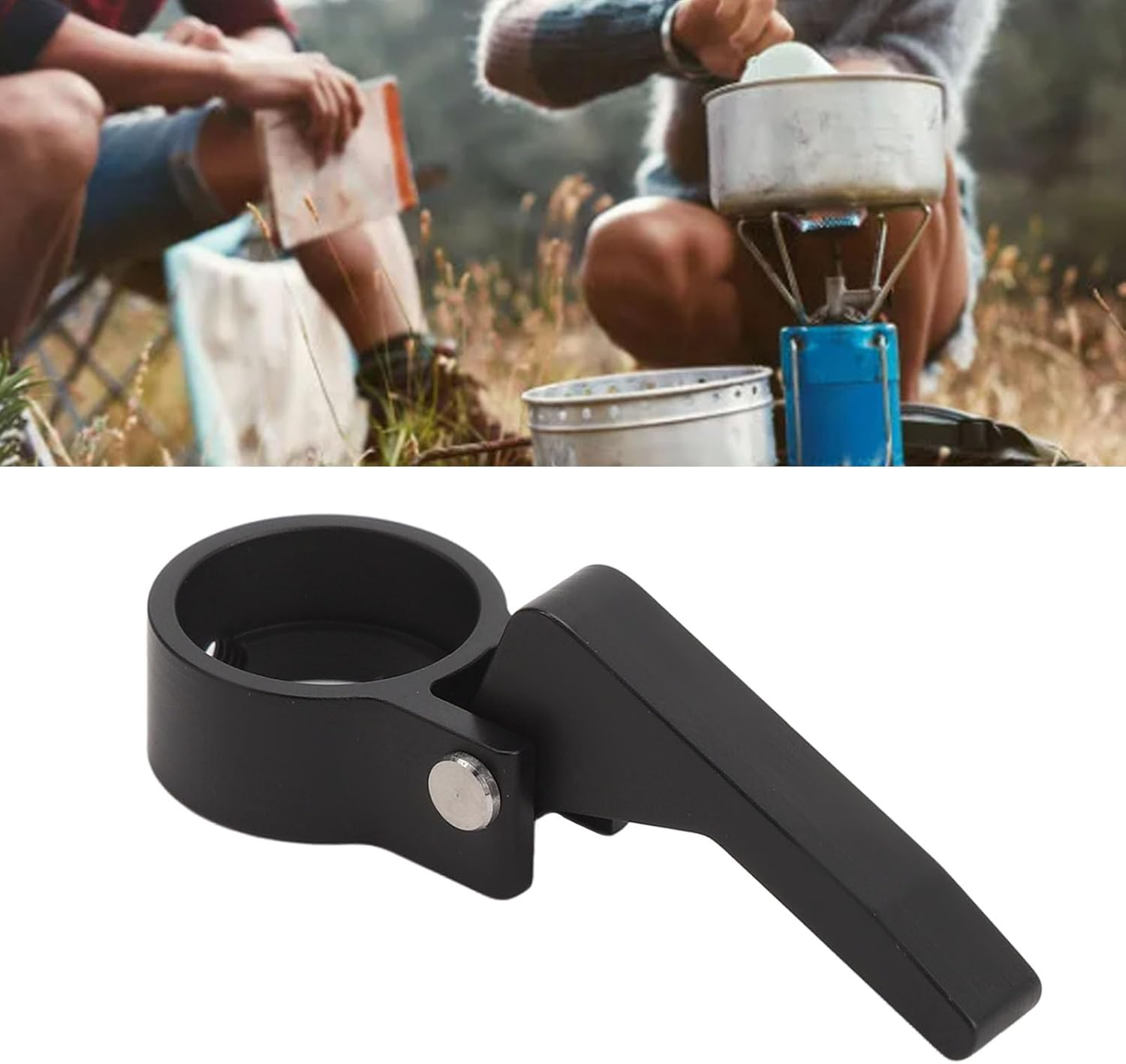 POENVFPO Aluminum Alloy Spider Switch Ignition Button Fire Starter Camping Accessories Hiking Gear Ignition Tool for Soto 310 Cooker image number 1