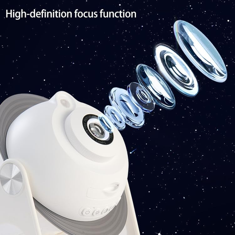 Star Projector, 13 in 1 Meteor Planetarium Lamp, Planetarium Galaxy Projector with Milky Way Moon, Starry Sky Night Light for Kids Adults Bedroom, Ceiling, Home Theater, Christmas, Room Decor image number 6