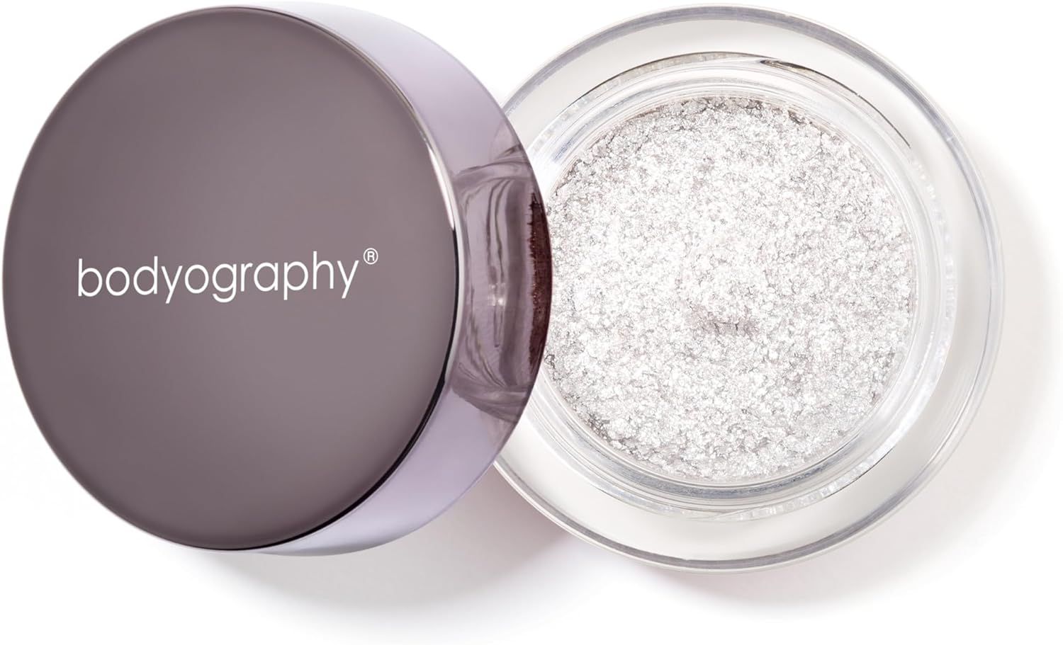 Bodyography Glitter Pigment Eye Shadow, Halo (Silver Diamond),