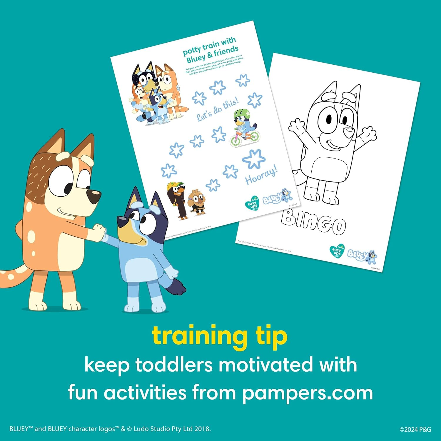 Pampers Easy Ups Training Underwear Boys Size 7 (6T-7T), 40 Count image number 3