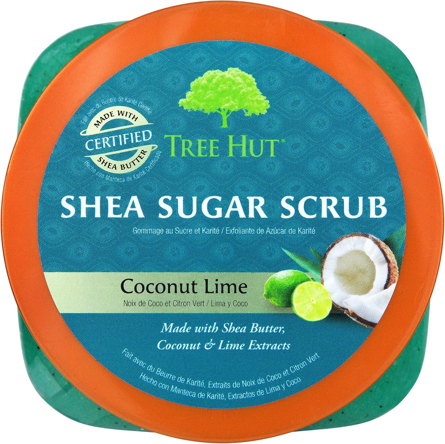 Tree Hut Shea Sugar Body Scrub Coconut Lime 18 Oz image number 5