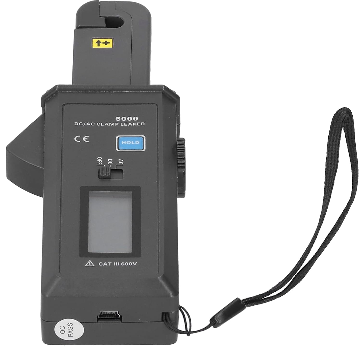 ETCR6000 Clamp Leaker Leakage Current Tester, Digital Clamp Meter with Overflow Display Automatic Shutdown with USB Interface image number 3