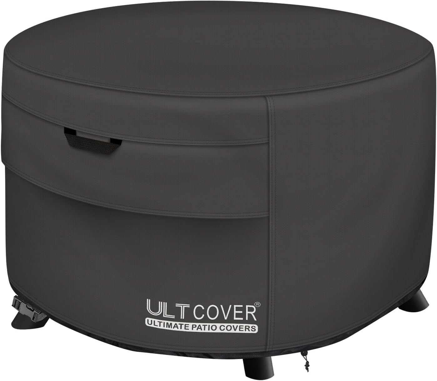 ULTCOVER Patio Fire Pit Table Cover Square 36 Inch Outdoor Waterproof Fire Bowl Cover