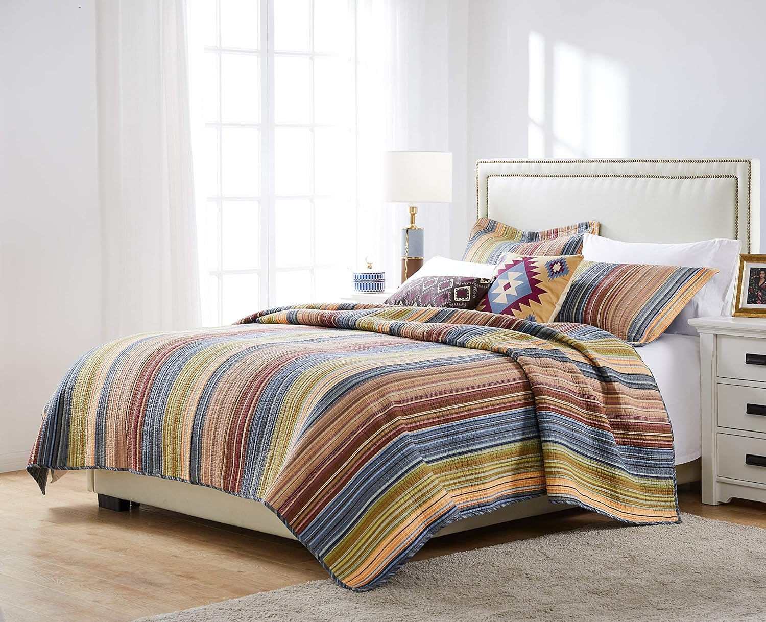 Greenland Home Fashions Katy Quilt Set image number 6