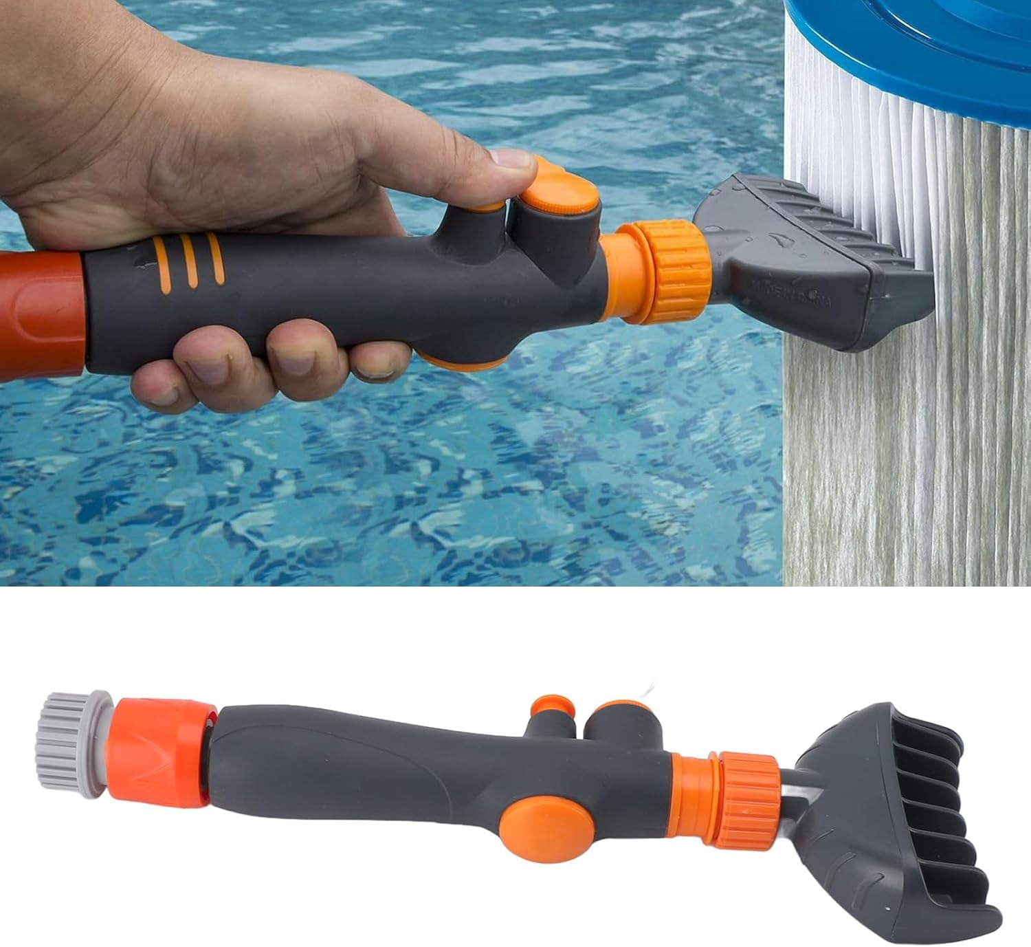 Filter Hose Attachment Tool, Easy Operation Pool Filter Cleaner for Hot Tub image number 4