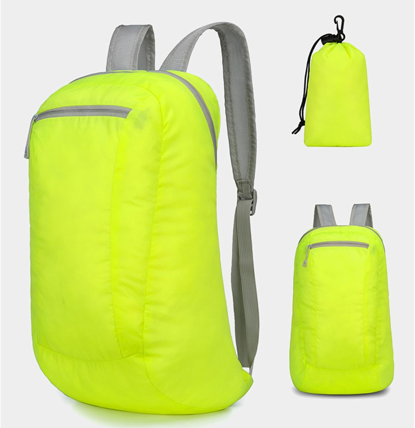 Hiking Backpack Travel Casual Daypacks Foldable Outdoor for Camping Sports Running Running for Women Man Casual Daypacks Foldable Travel Backpac - Black image number 3