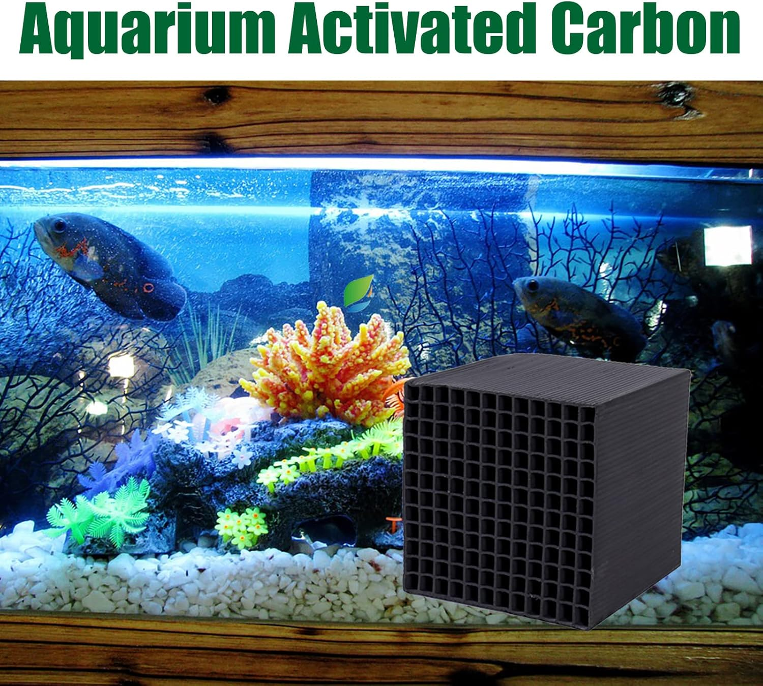 Activated Carbon Aquarium Filter,Water Purifier Cube,Eco-Aquarium Filter,Activated Charcoal Cubes,For Aquarium,Ponds,Fish Tank, Water Purification,Water Tank image number 4