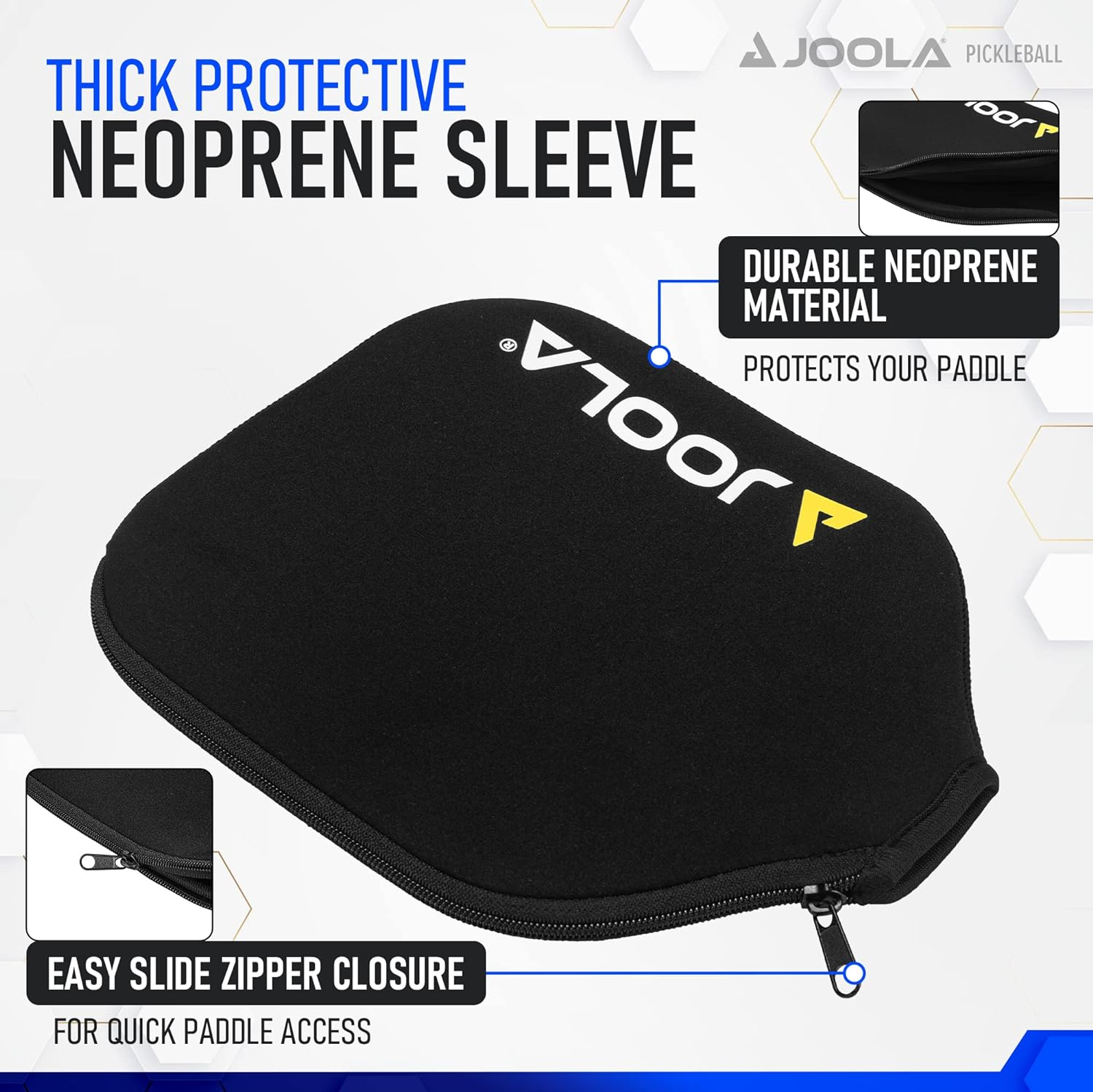JOOLA Pickleball Paddle Cover - Neoprene Sleeve for JOOLA Pickleball Paddles - Pickleball Accessory and Gift image number 4