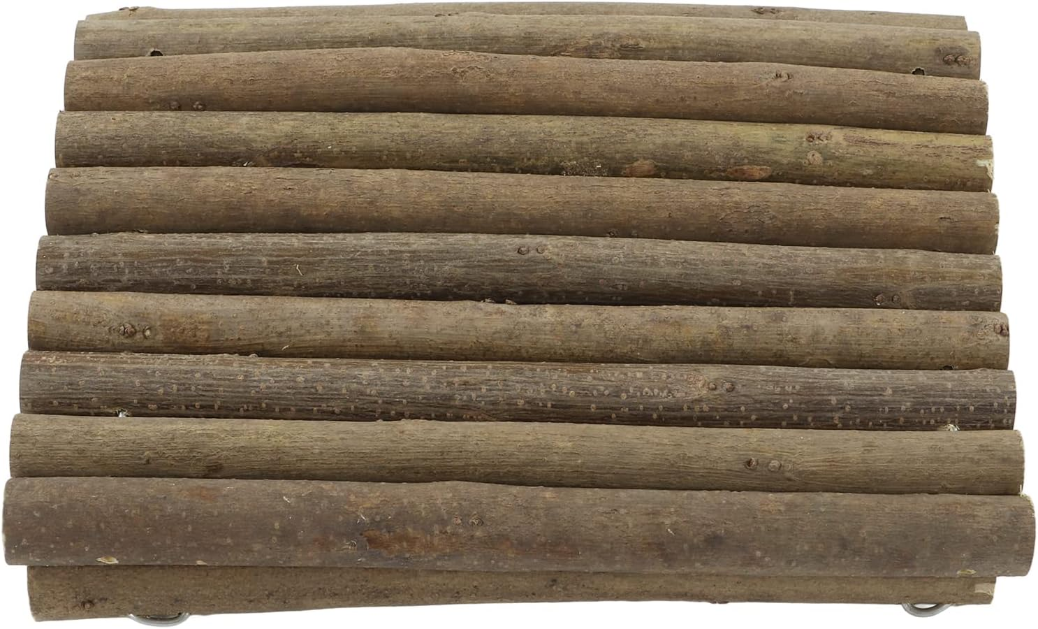 Small Animal Bendy Bridge, Chew Toy Extra Large Safe Exercise Guinea Pig Wooden Tunnel Teeth Cleaning for Chinchilla for Rabbit for Ferret (20 * 40CM) image number 3