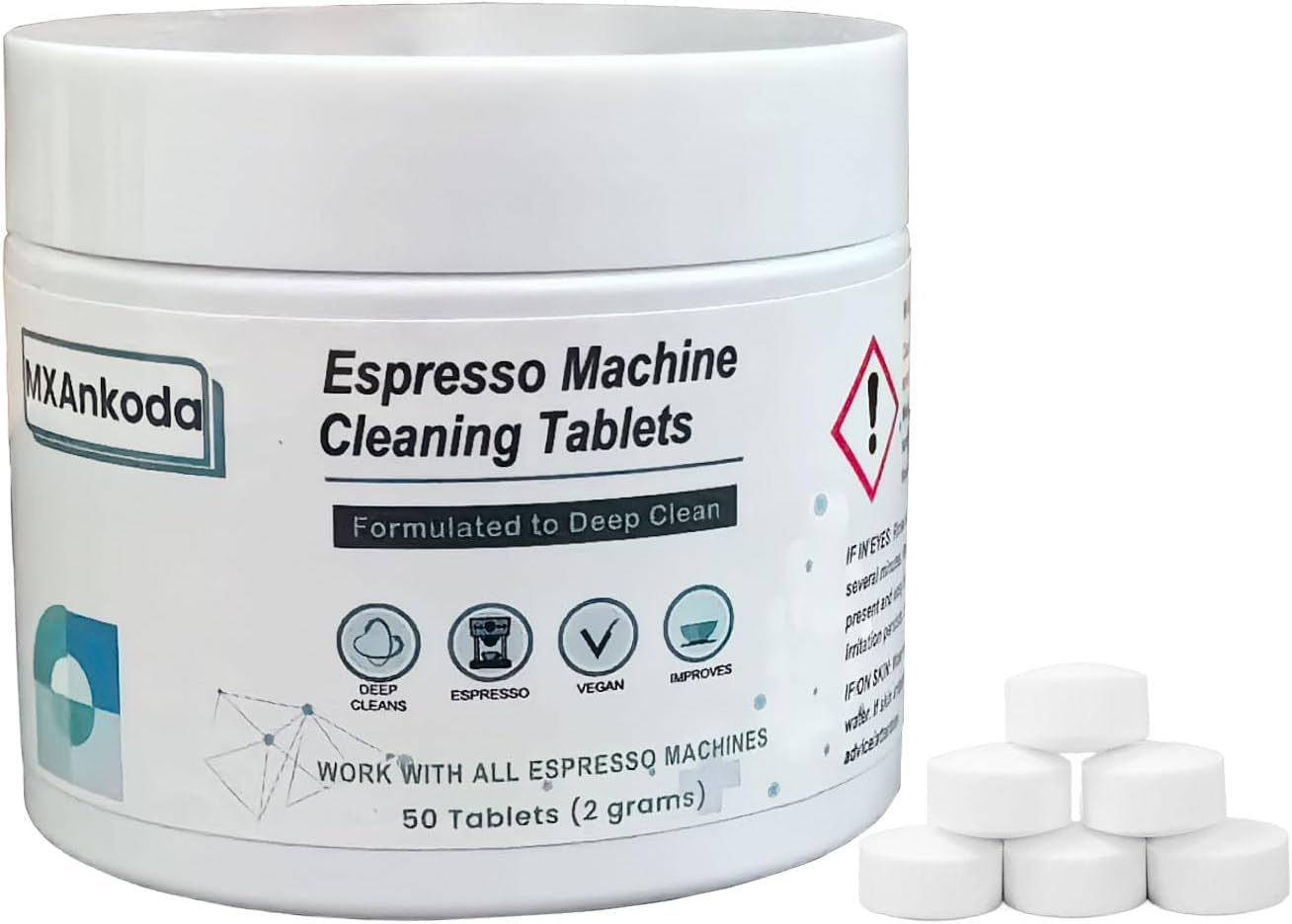 Coffee Machine Cleaning Tablets &ndash; 50 Count Espresso Coffee Maker Cleaner Tablets for Brevile, Delongh, Jura, Keurig, Nespres.O, Nnja, Miele, Gaggia, & More image number 4