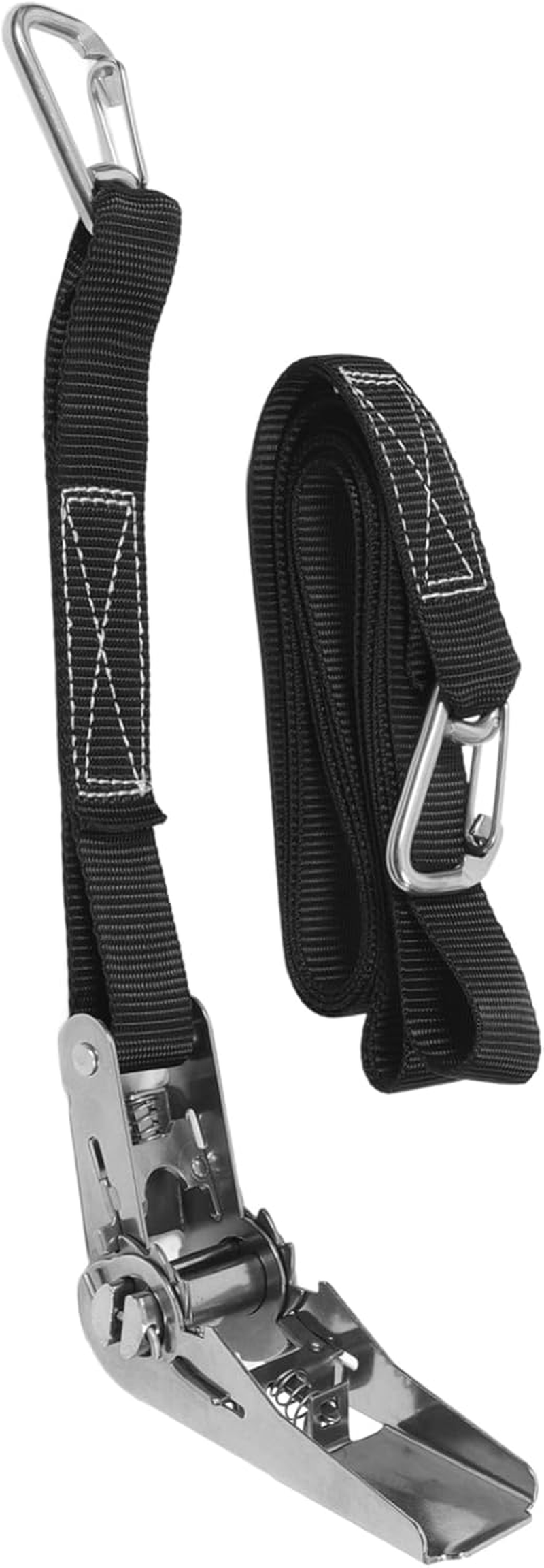 AUTSUPPL Adjustable Luggage Straps Luggage Connector Straps Outdoor Suitcase Belts Travel Supplies Stainless Steel Ratchet Rope Tightener image number 1