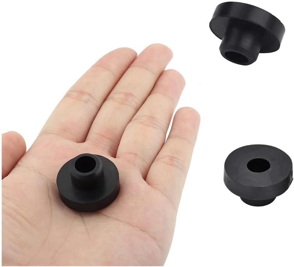 Fuel Tank Bushing, Wanfoou 10-Pcs Fuel Tank Grommet Bushing, Universal Nitrile Rubber Fuel Tank Bushing Compatible with Lawn Mower, Garden Tractor and Generator image number 2
