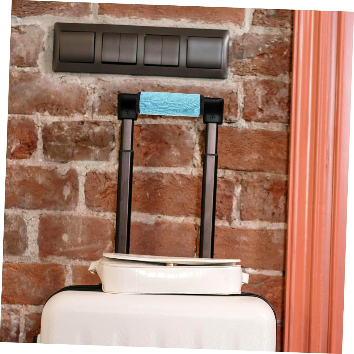 Ipetboom Luggage Identifiers Handle Cover for Suitcase Comfortable Neoprene Wrap image number 4