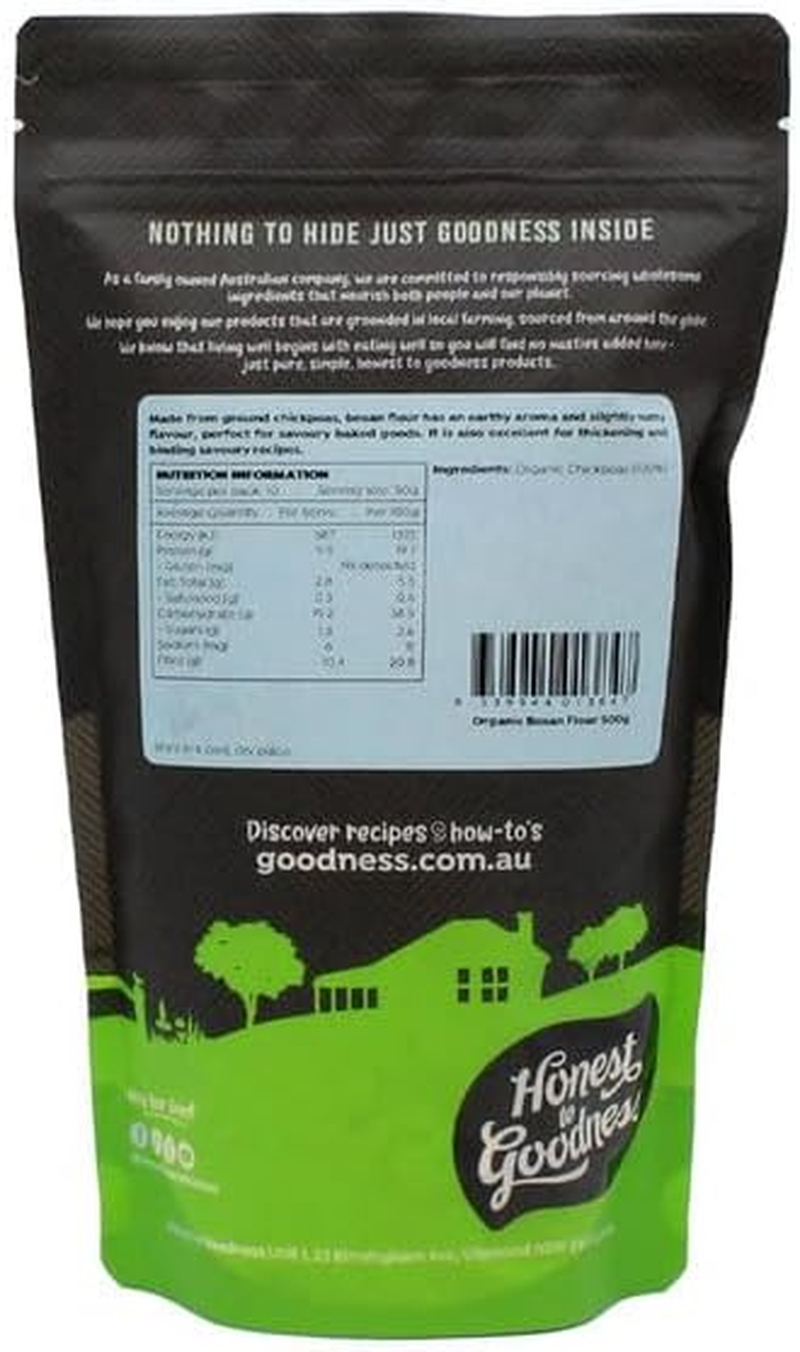 Organic Besan Flour 500G image number 1