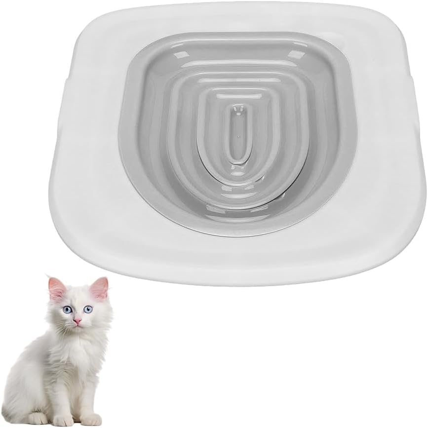 Cat Toilet Training Kit, Reusable Pet Trainer with Strong Bearing Capacity, Removable System for Home