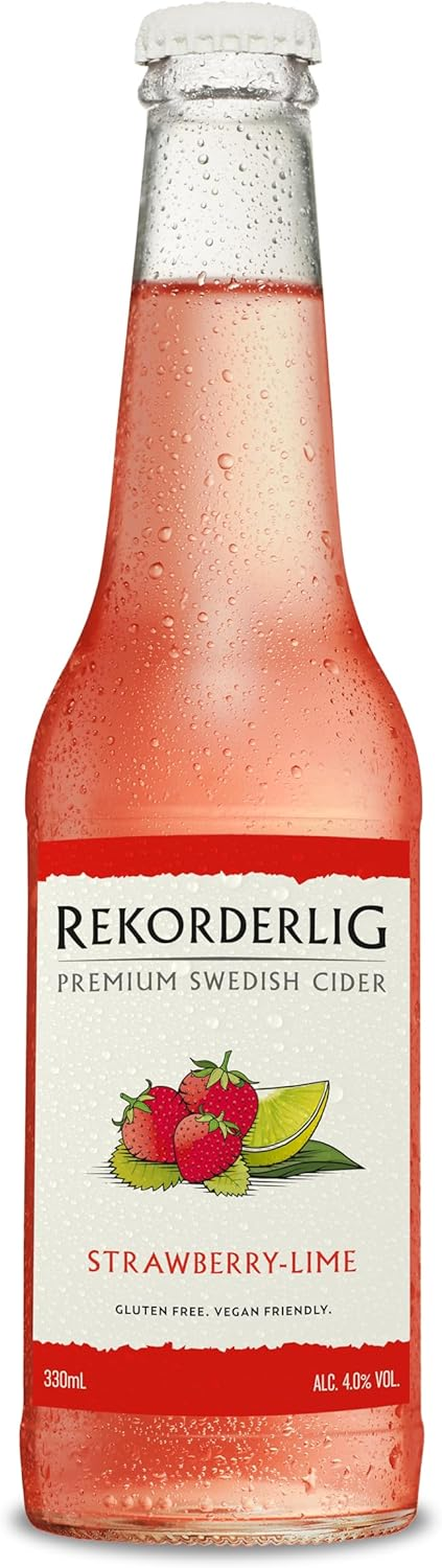 Rekorderlig Strawberry & Lime 330Ml Bottle, 24 Pack image number 2