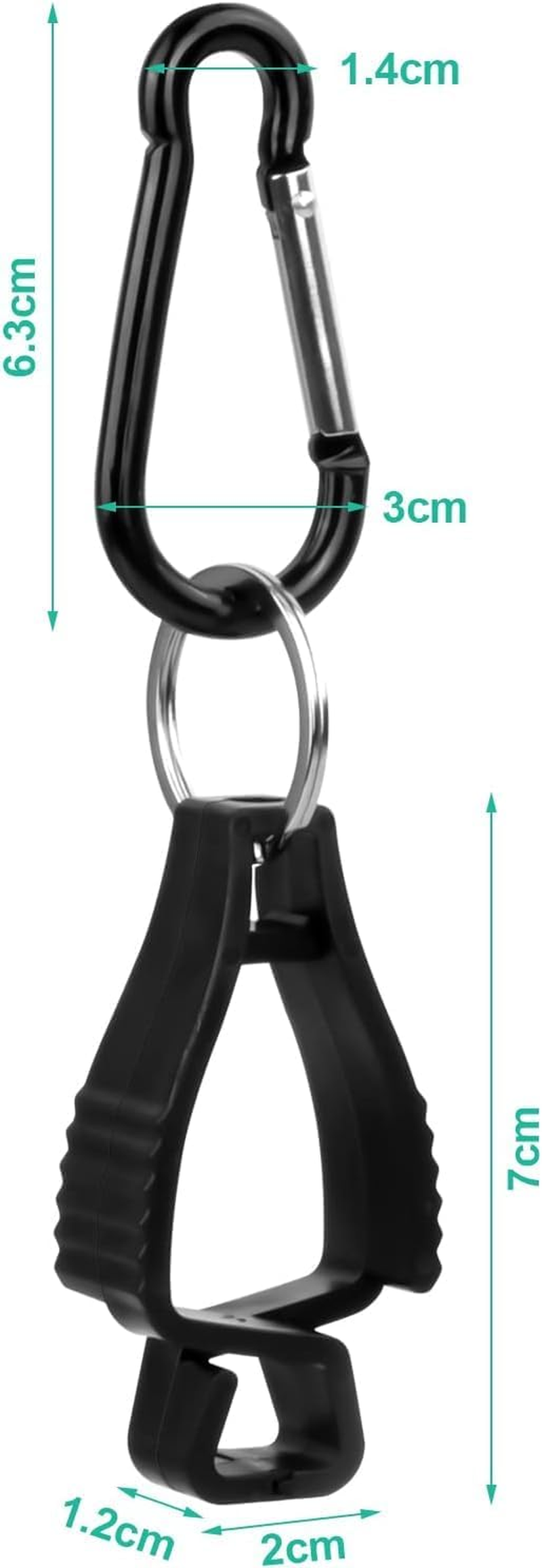 8Pcs Glove Grabber Clip Holders,Glove Grabber Clip Anti-Loss Waist Buckle Clip,Work Guard Labor Glove Clip Keeper,Glove Clip Glove Grabber Clip Safety Work Glove Clip Glove Keeper Gloves Grabber Clip image number 3