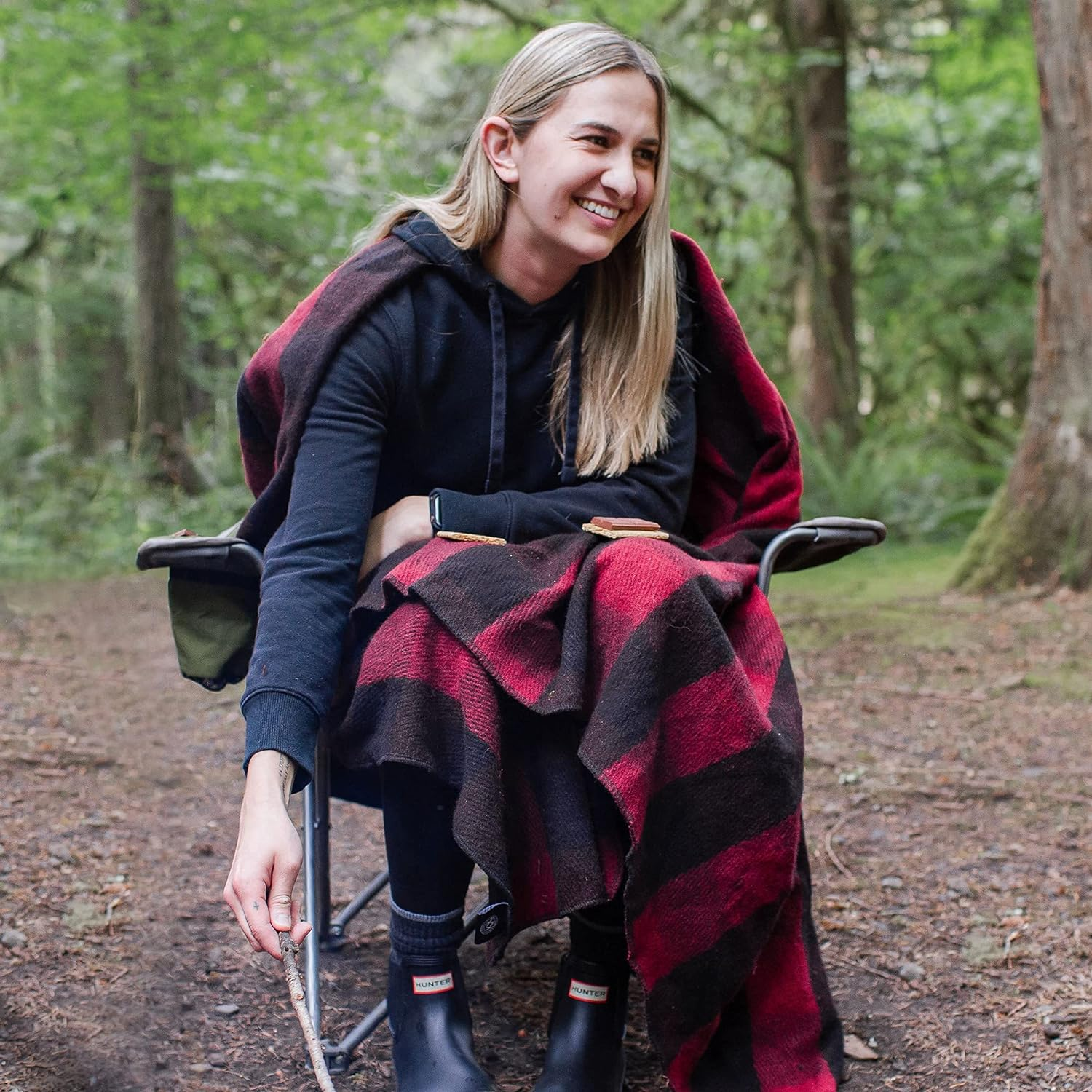 Arcturus Mt. Rainier Wool Blanket - over 4 Pounds Warm, Heavy, Washable, Large | Great for Camping, Outdoors, Survival & Emergency Kits image number 1