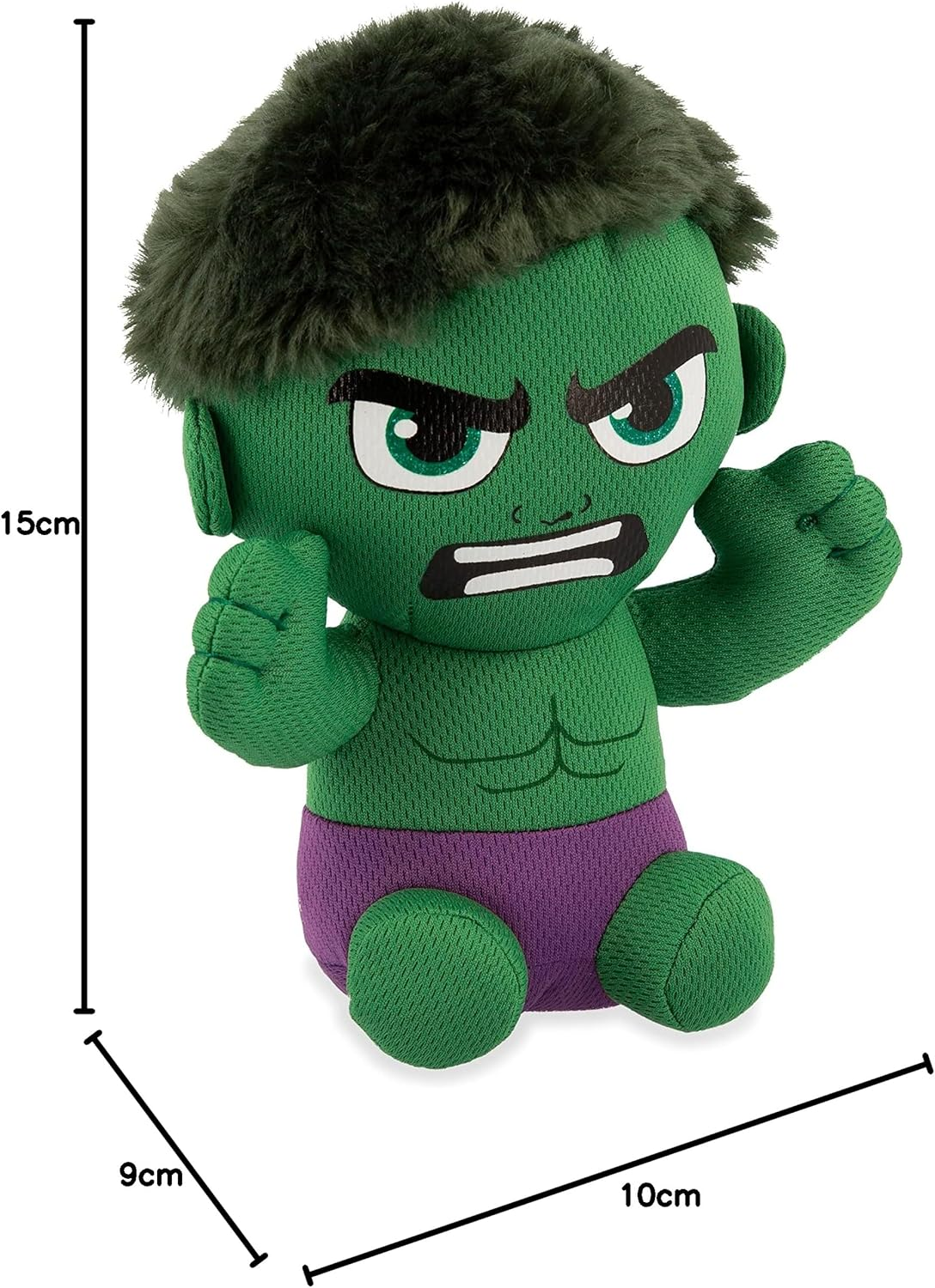 Marvel Beanie Babies - Hulk image number 1