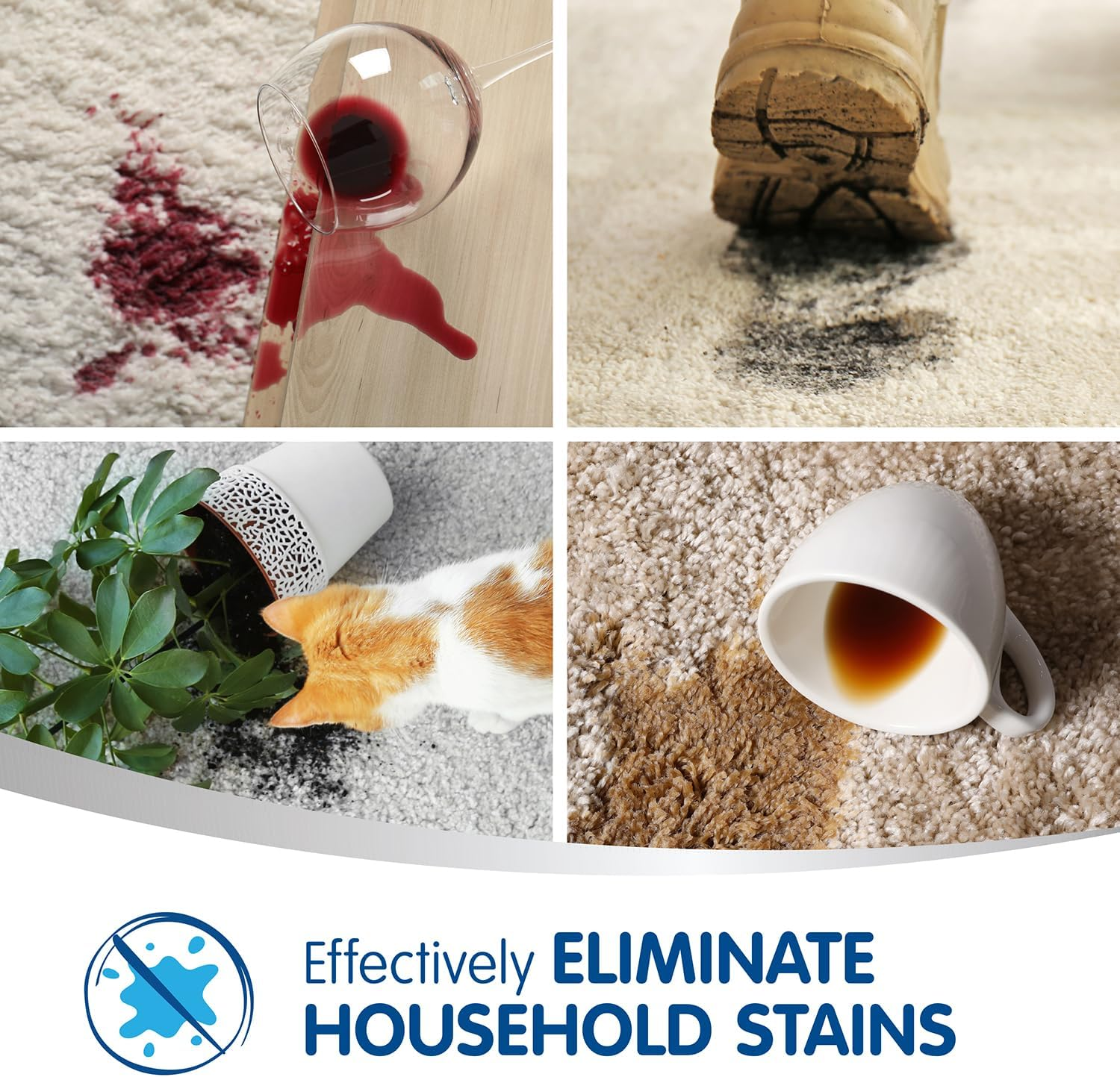 No Vac Carpet Spot and Stain Remover 500 G