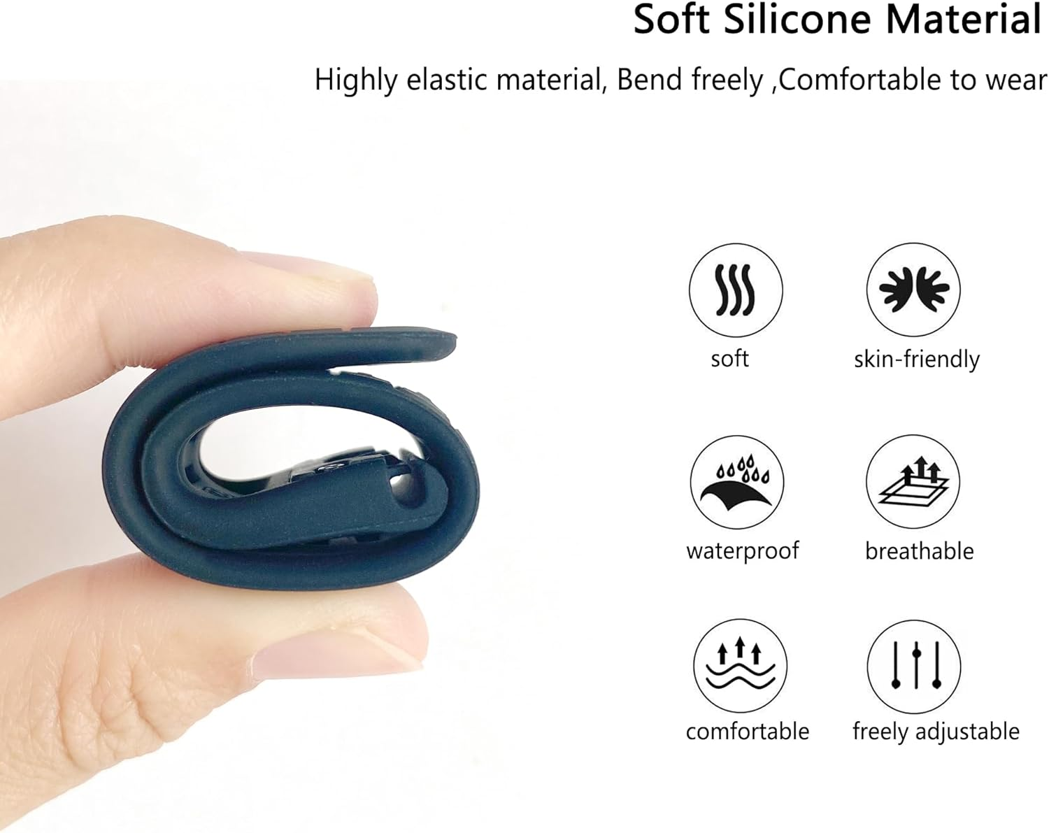 JIAMEER Quick Fit Watch Band for Fenix 8 47Mm/Fenix 6 / Fenix 7 / Fenix 5,22Mm Silicone Strap for Garmin Fenix 7 Solar/Fenix 6 Pro/Fenix 6 Solar/Fenix 5 Plus/Epix Gen 2/Forerunner 935/945,Easy-Fit Watch Strap - 01-Fog Gray Orange image number 6