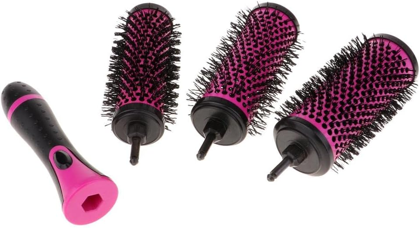 Detachable round Barrel Brush Hair Roller Professional Salon Styling Brush