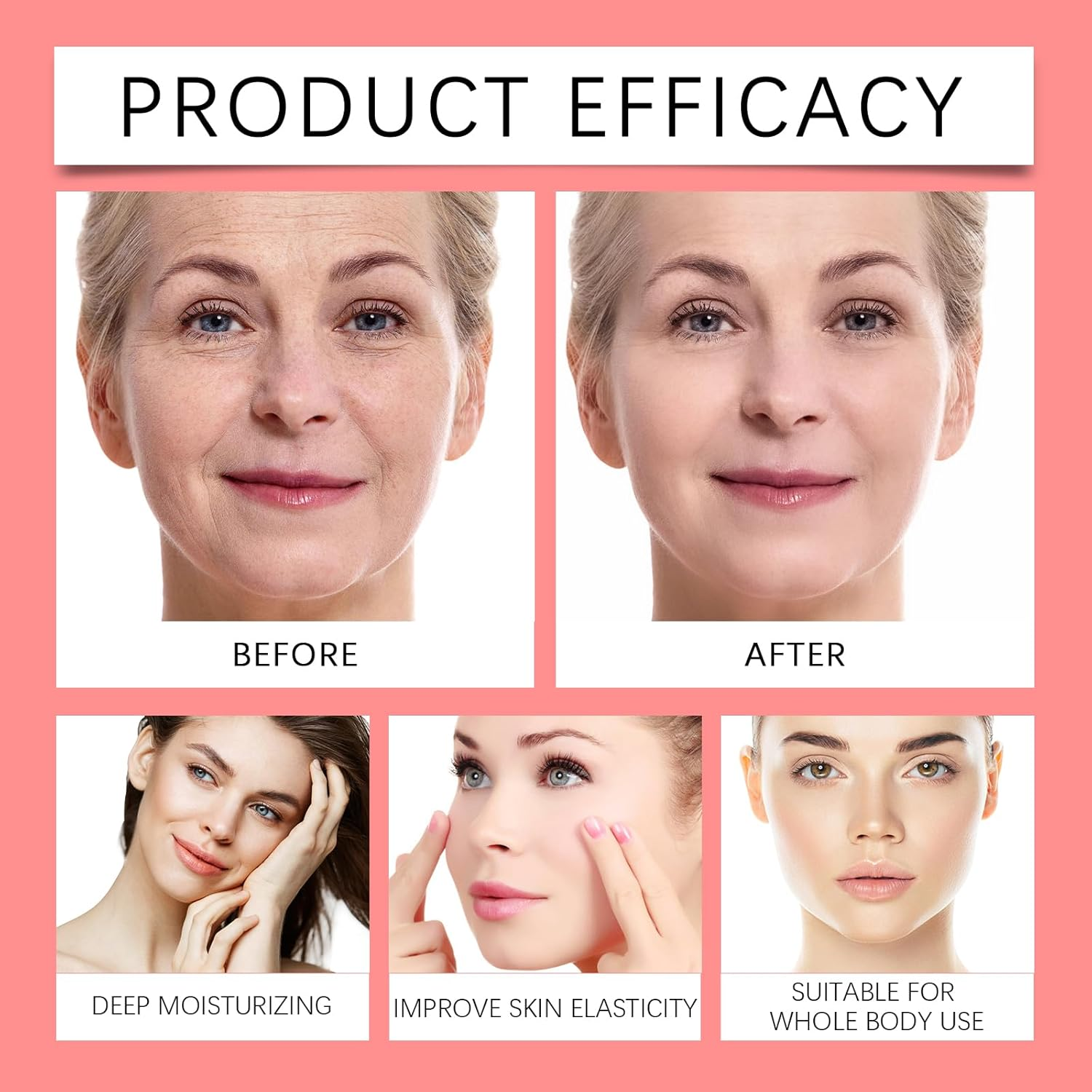 Luxury Body Firming Oil, Skin Tightening & Hydrating for Arms Thighs & Abdomen, after Shower Massage Oils, Gua Sha Body Oil, Moisturiser for Silky Smooth Skin, Gentle Formulated (3PCS) - 2Pcs image number 3