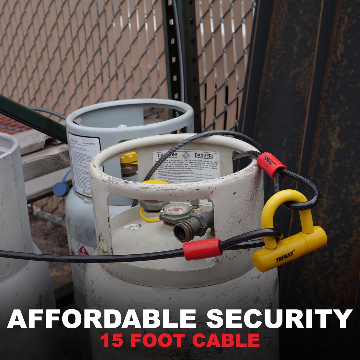 Trimax TDL1510 Trimaflex 15' X 10Mm Dual Loop Multi-Use Cable image number 5